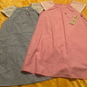 2 Levi’s Dresses 6x